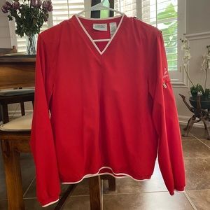 Red Liz Golf wind breaker size S